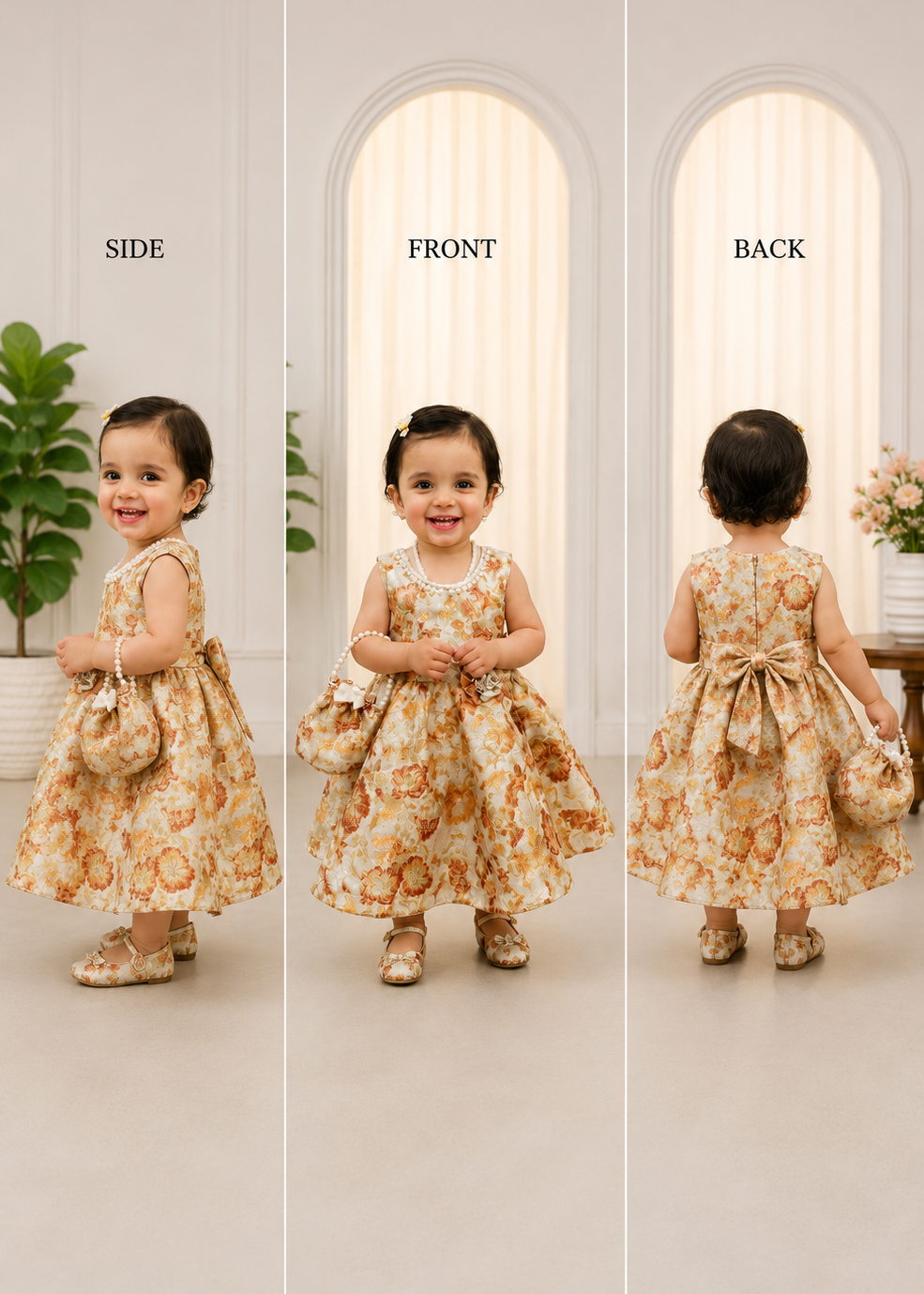 Girls FlowerMoonlight Frock