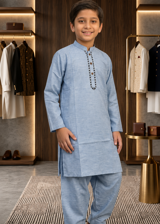 Washing Wear Boy Dress