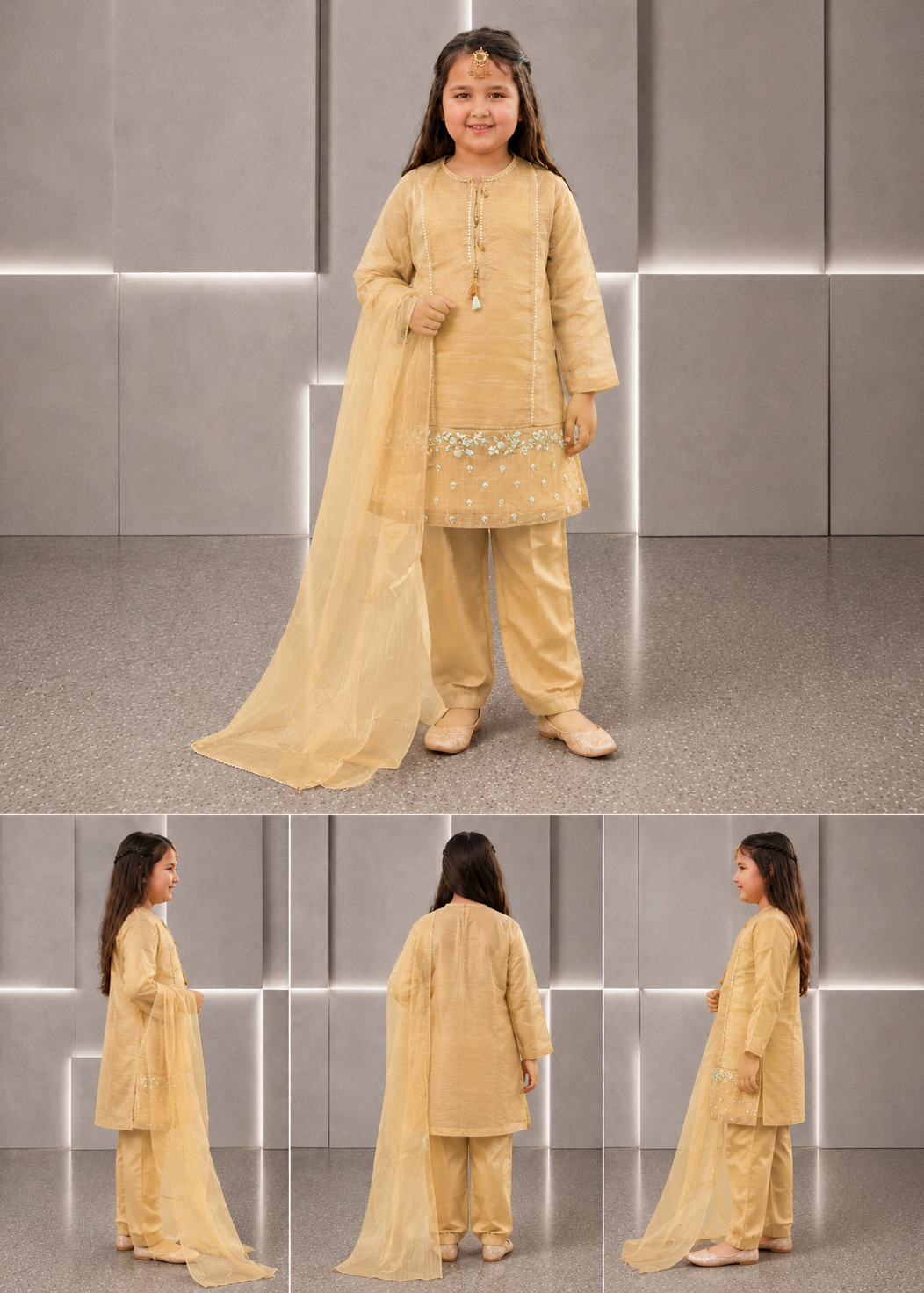 3 piece Girls dress