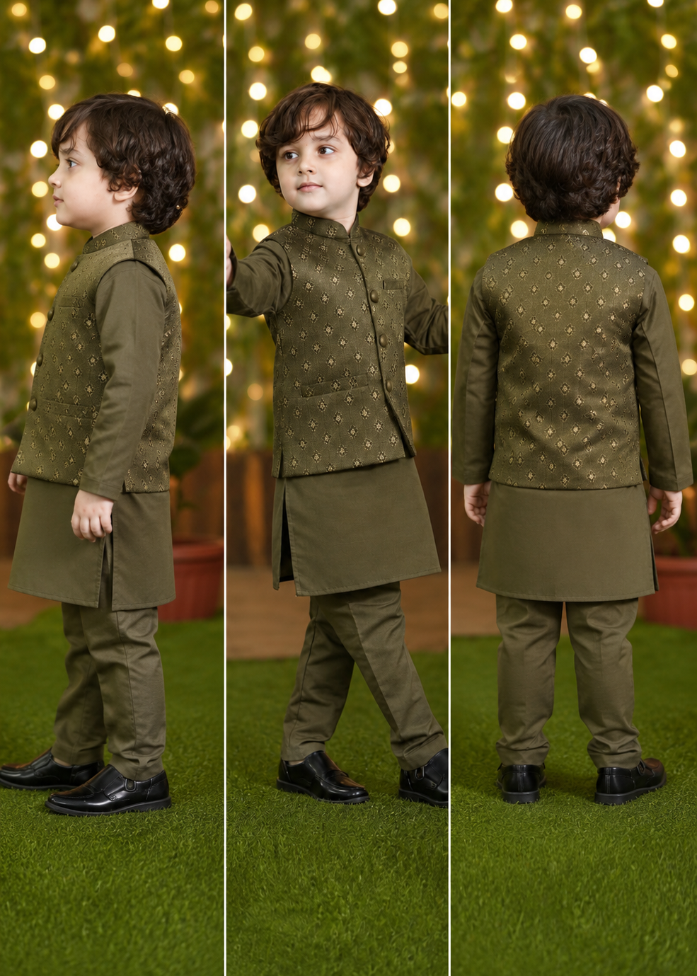 Boy Waistcoat Shalwar kameez