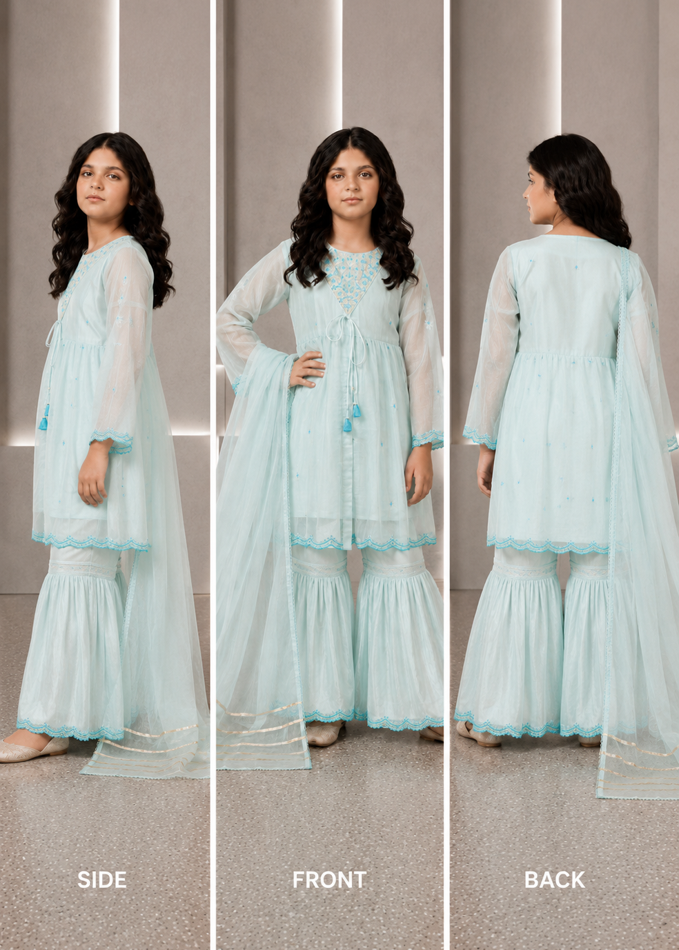 Cotton Sharara