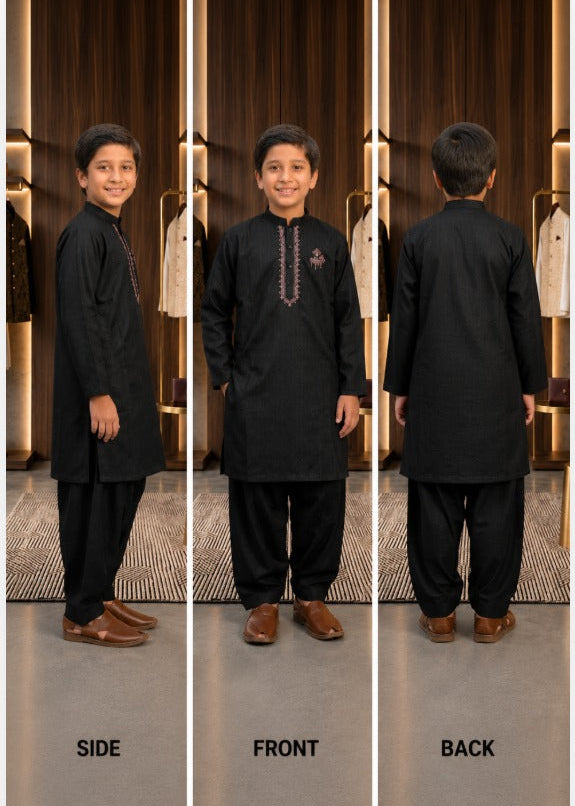 Boy Washing Wear Dress